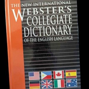 Websters Collegiate Dictionary International Encyclopedic Ed Hardcover School